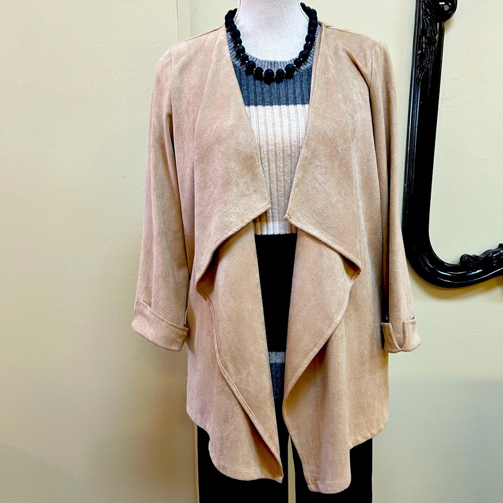 Gretchen Scott suede jacket. Size XL